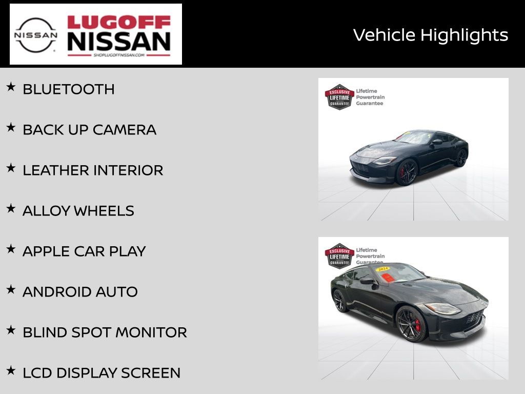 2024 Nissan Z Performance Black at Stokes Mazda