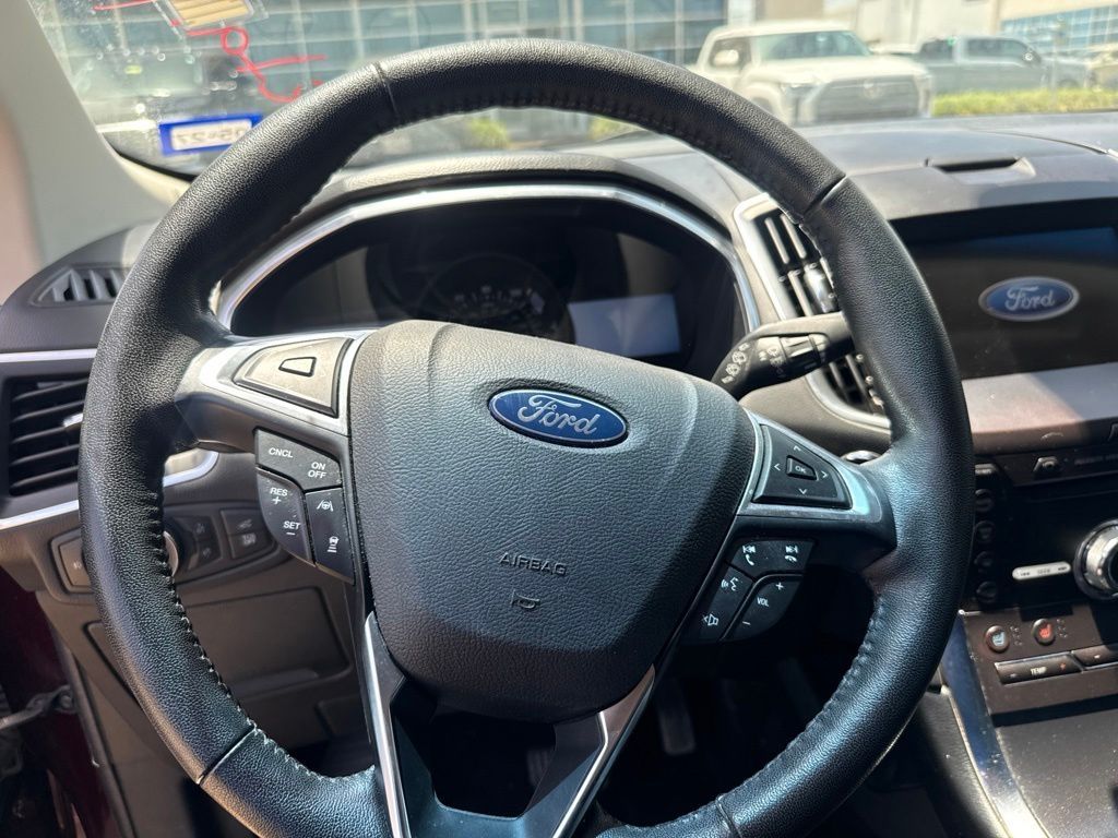 2019 Ford Edge Titanium Red at Bravo Nissan