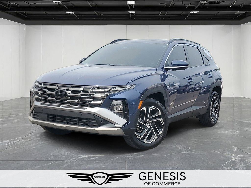 Blue 2025 Hyundai Tucson SUV / Crossover All-Wheel Drive 8-Speed Automatic