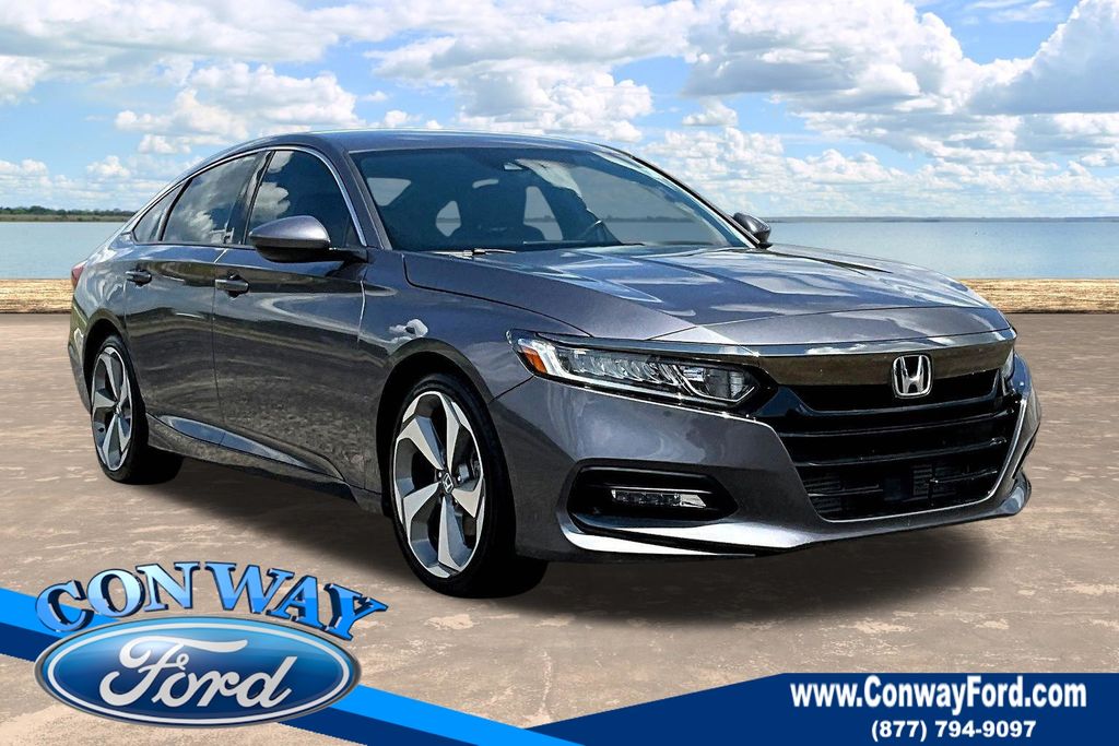 Gray 2019 Honda Accord Sedan Front-Wheel Drive Continuously Variable Transmission