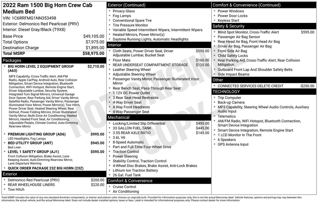Used 2022 Ram 1500 Truck