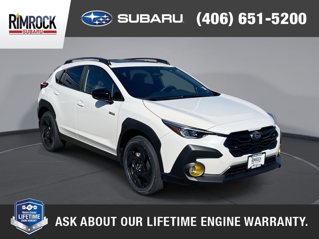 Crystal White Pearl 2026 Subaru Crosstrek Hybrid Sport AWD SUV / Crossover All-Wheel Drive Continuously Variable Transmission