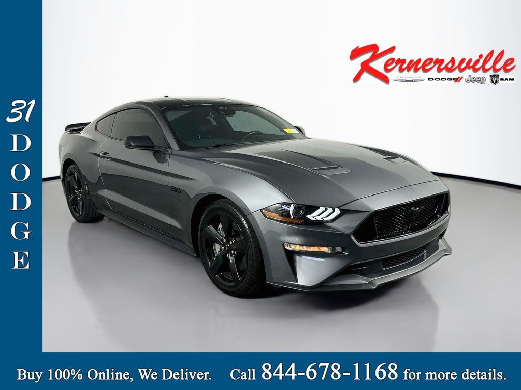 Gray Metallic 2022 Ford Mustang Coupe Rear-Wheel Drive 6-Speed Manual