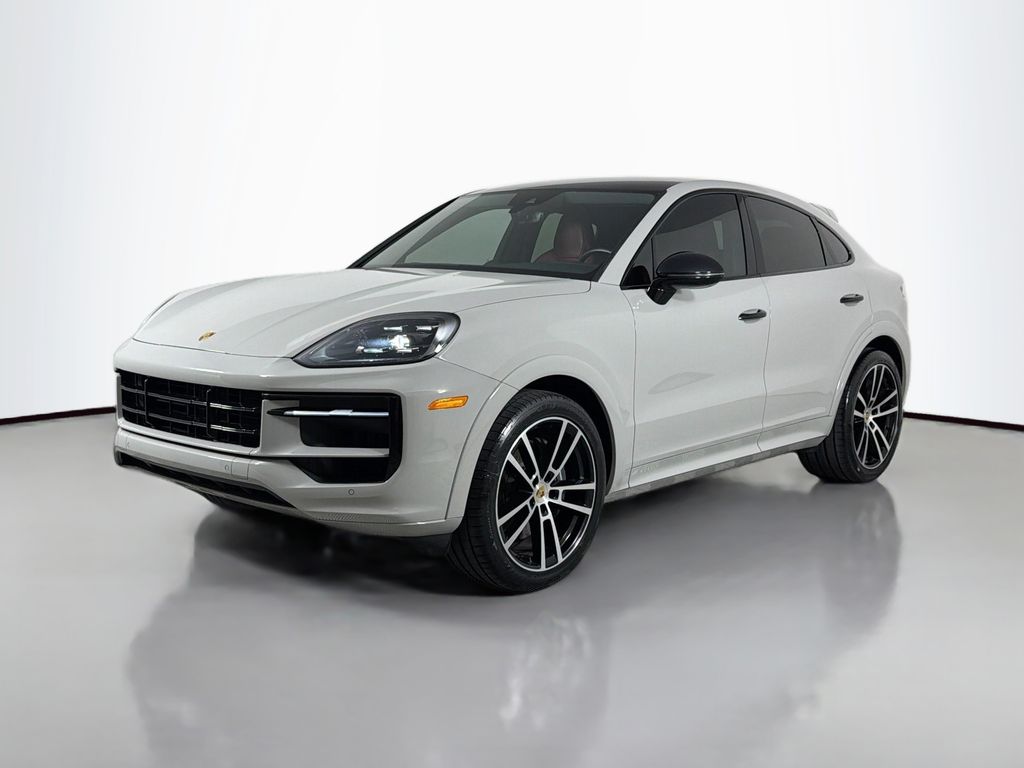 Chalk 2024 Porsche Cayenne Coupe Coupe All-Wheel Drive 8-Speed Automatic