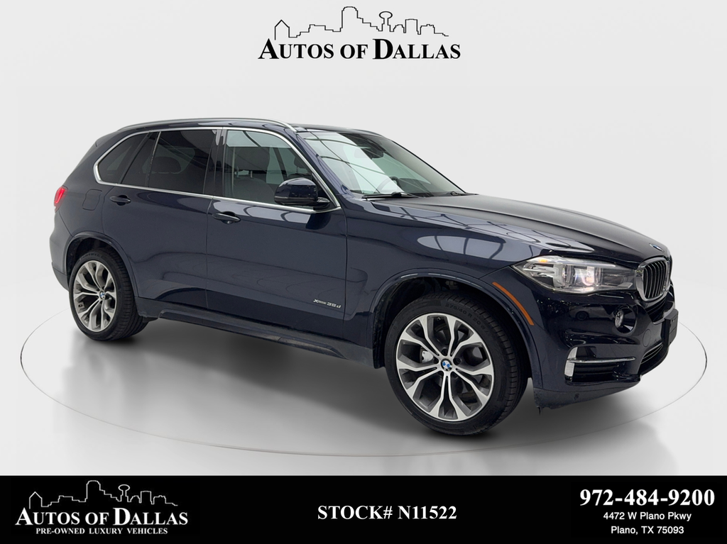 Imperial Blue Metallic 2015 BMW X5 SUV / Crossover All-Wheel Drive 8-Speed Automatic