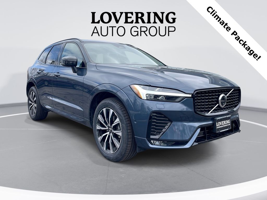 Denim Blue Metallic 2025 Volvo XC60 B5 Plus Dark Theme AWD SUV / Crossover All-Wheel Drive Automatic