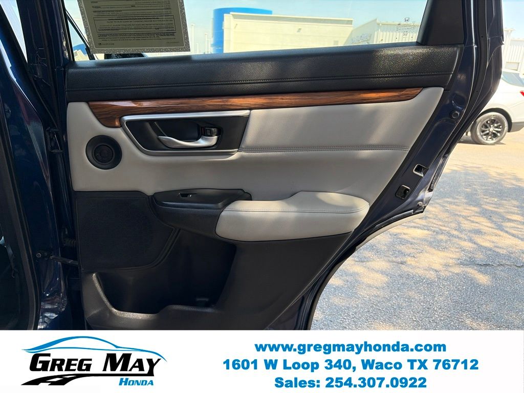 2019 Honda CR-V EX-L Blue at Greg May Honda