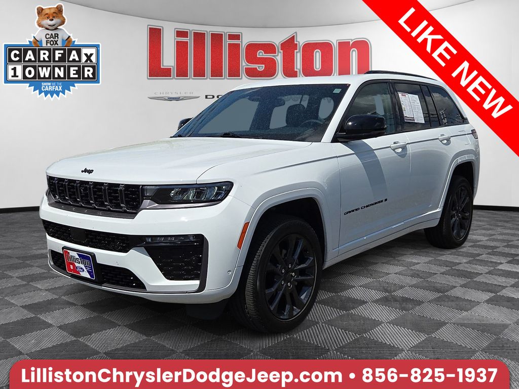 Bright White Clearcoat 2026 Jeep Grand Cherokee SUV / Crossover Four-Wheel Drive 8-Speed Automatic