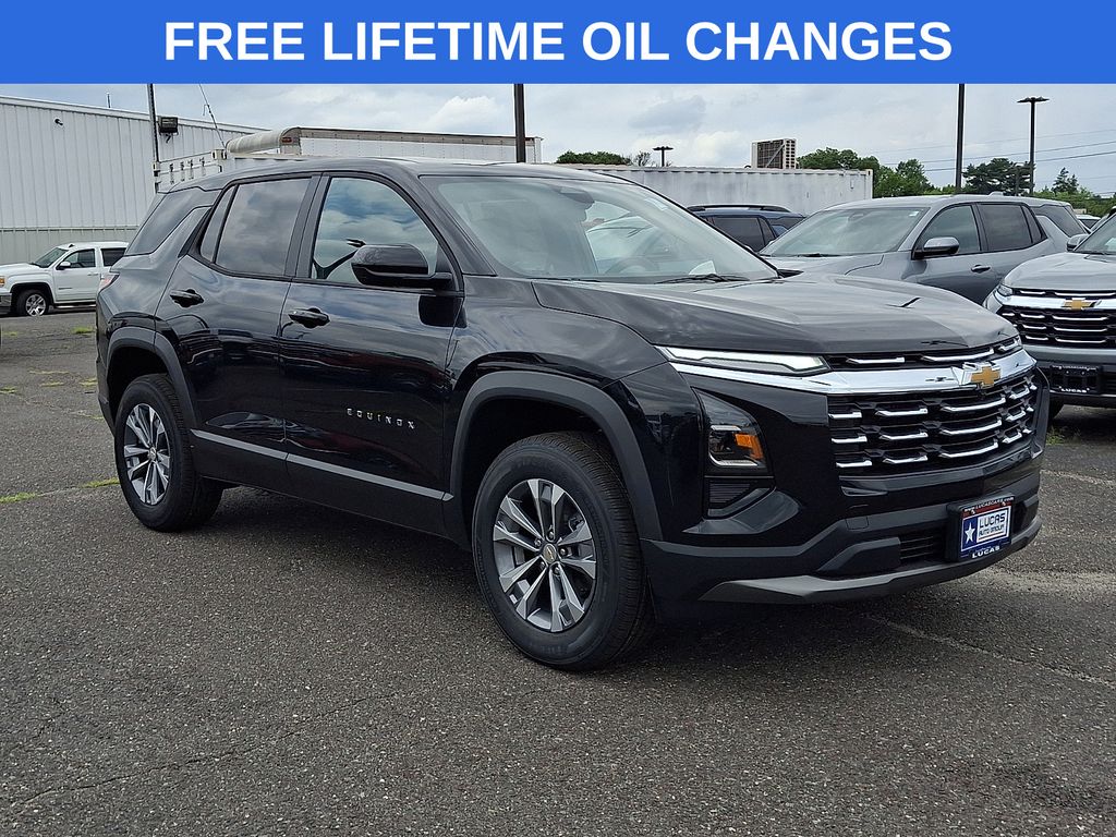 Black Metallic 2026 Chevrolet Equinox SUV / Crossover Front-Wheel Drive Continuously Variable Transmission