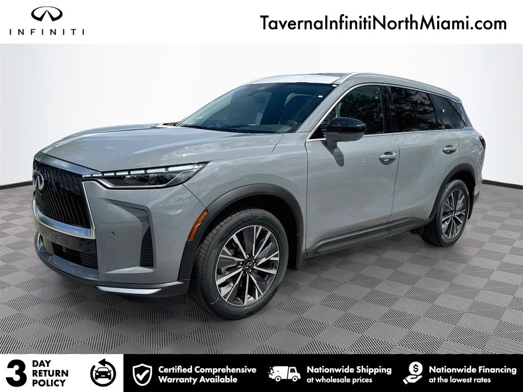 Harbor Gray 2027 INFINITI QX60 SUV / Crossover Front-Wheel Drive 9-Speed Automatic
