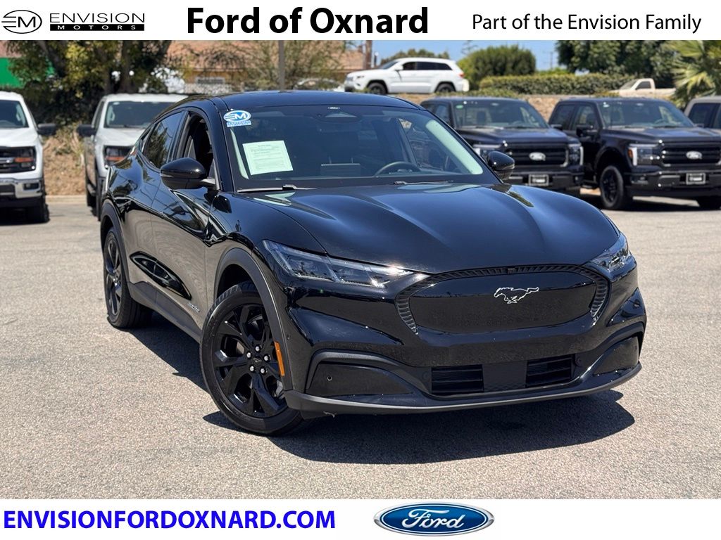 Shadow Black 2024 Ford Mustang Mach-E SUV / Crossover Rear-Wheel Drive Automatic