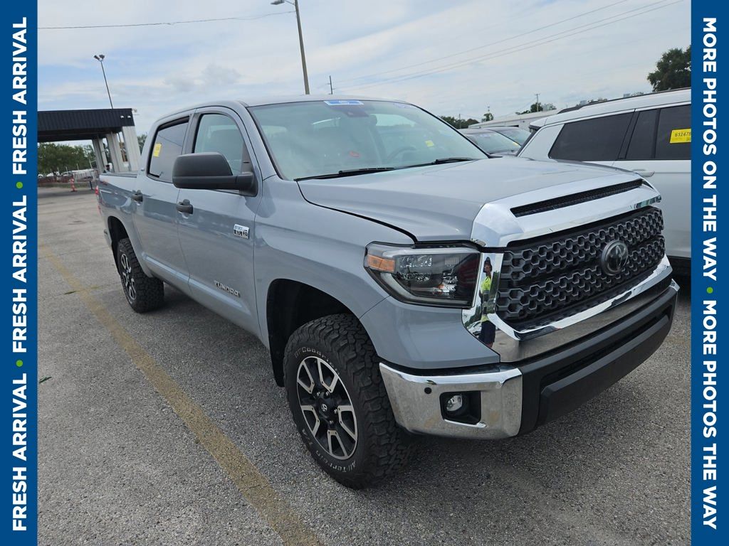 Gray 2020 Toyota Tundra Pickup Truck Four-Wheel Drive 6-Speed Automatic