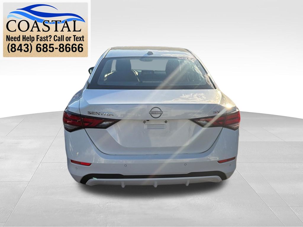 2024 Nissan Sentra SV White at Stokes Mazda