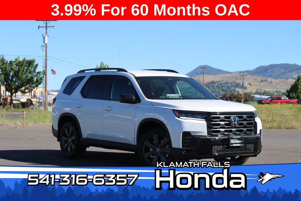 Platinum White Pearl 2026 Honda Pilot SUV / Crossover All-Wheel Drive Automatic