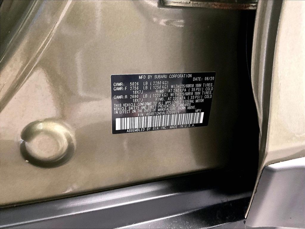 2020 Subaru Outback — photo 35