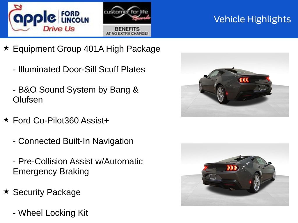 2024 Ford Mustang GT Premium Fastback