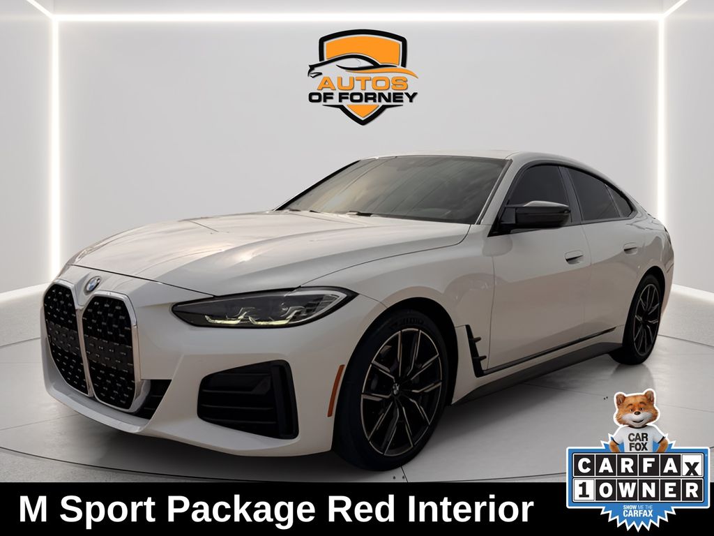 Alpine White 2022 BMW 4 Series 430i Gran Coupe RWD Coupe Rear-Wheel Drive 8-Speed Automatic
