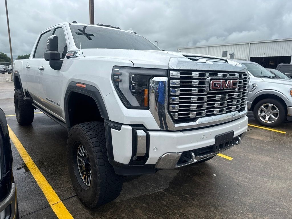 2024 GMC Sierra 3500HD Denali White at Big Star Buick GMC