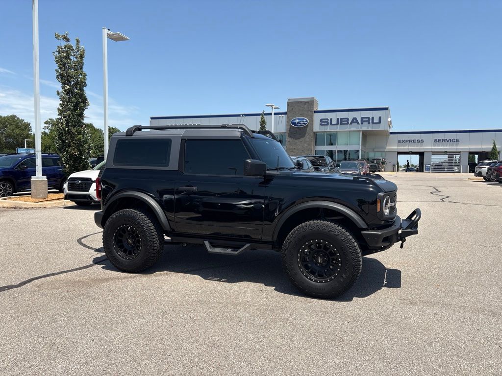 Shadow Black 2022 Ford Bronco SUV / Crossover Four-Wheel Drive Automatic