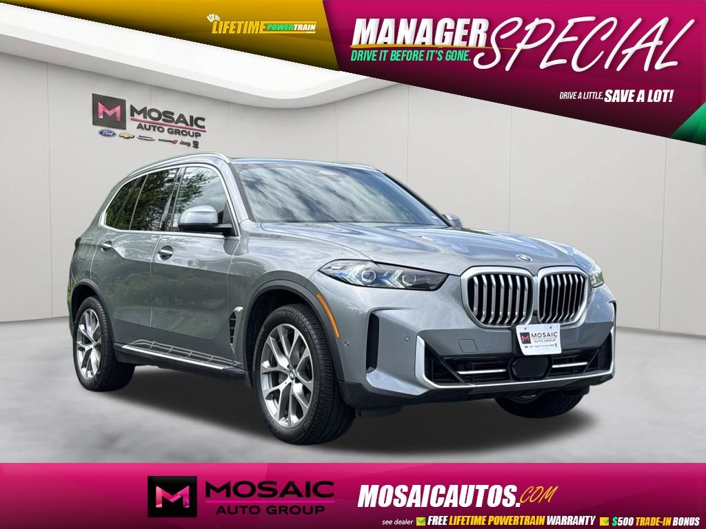 Gray Metallic 2026 BMW X5 SUV / Crossover All-Wheel Drive 8-Speed Automatic