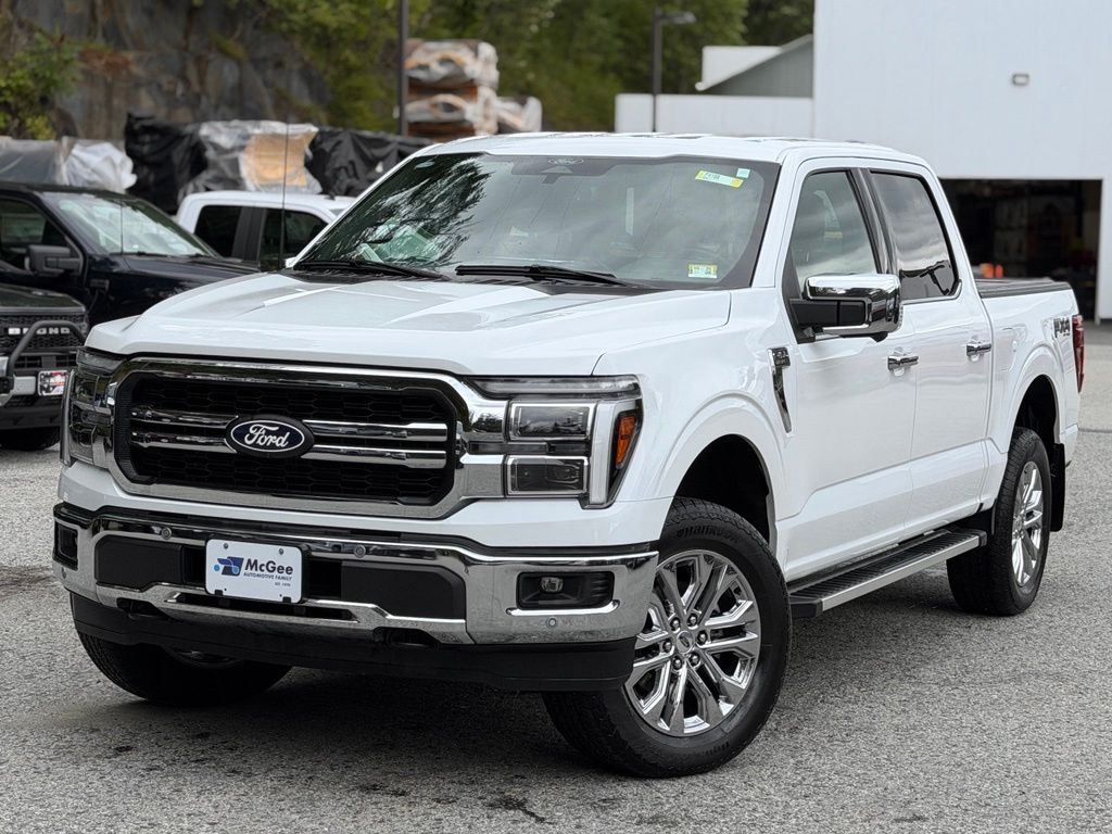 Oxford White 2025 Ford F-150 Pickup Truck Four-Wheel Drive Automatic