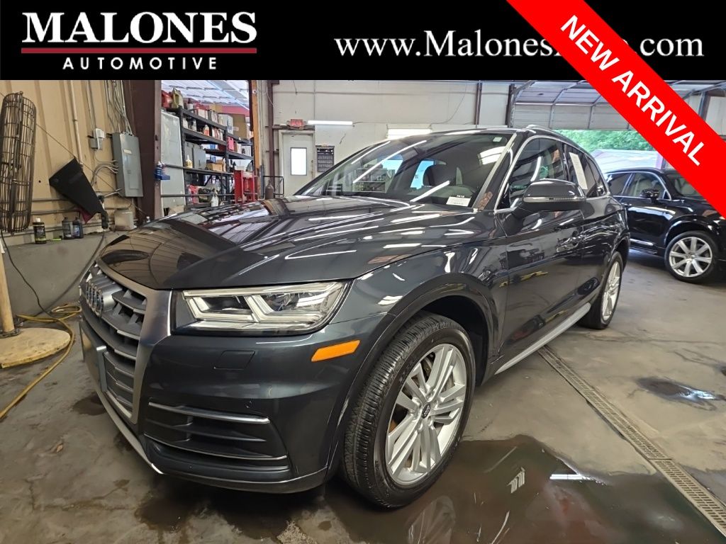 Utopia Blue Metallic 2018 Audi Q5 SUV / Crossover All-Wheel Drive 7-Speed Automatic