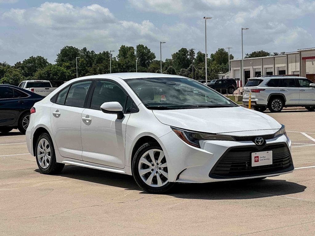 Ice Cap 2024 Toyota Corolla Sedan Front-Wheel Drive Continuously Variable Transmission