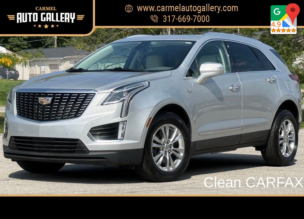 Radiant Silver Metallic 2020 Cadillac XT5 SUV / Crossover Four-Wheel Drive 9-Speed Automatic