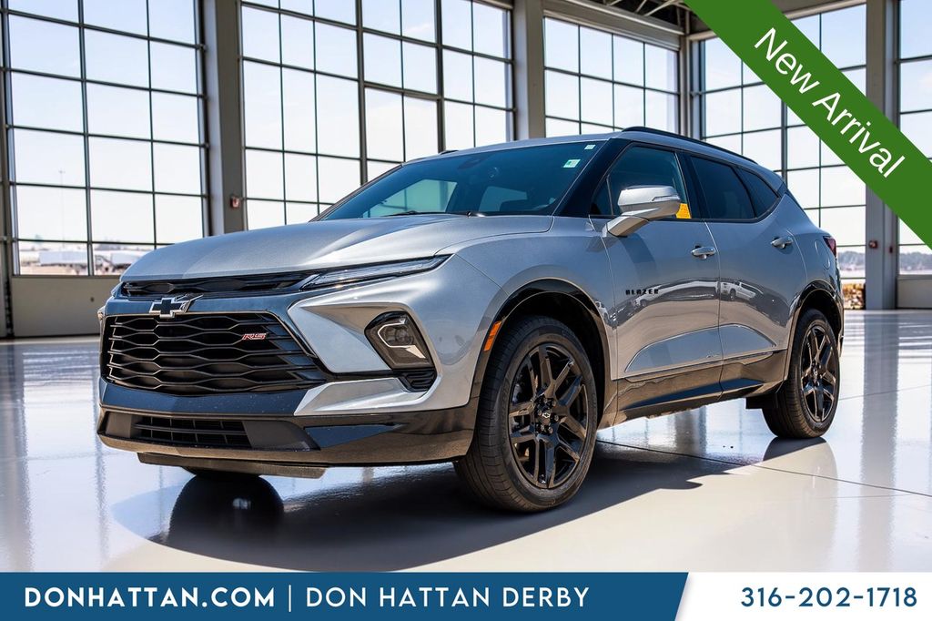 Sterling Gray Metallic 2023 Chevrolet Blazer RS FWD SUV / Crossover Front-Wheel Drive 9-Speed Automatic Overdrive