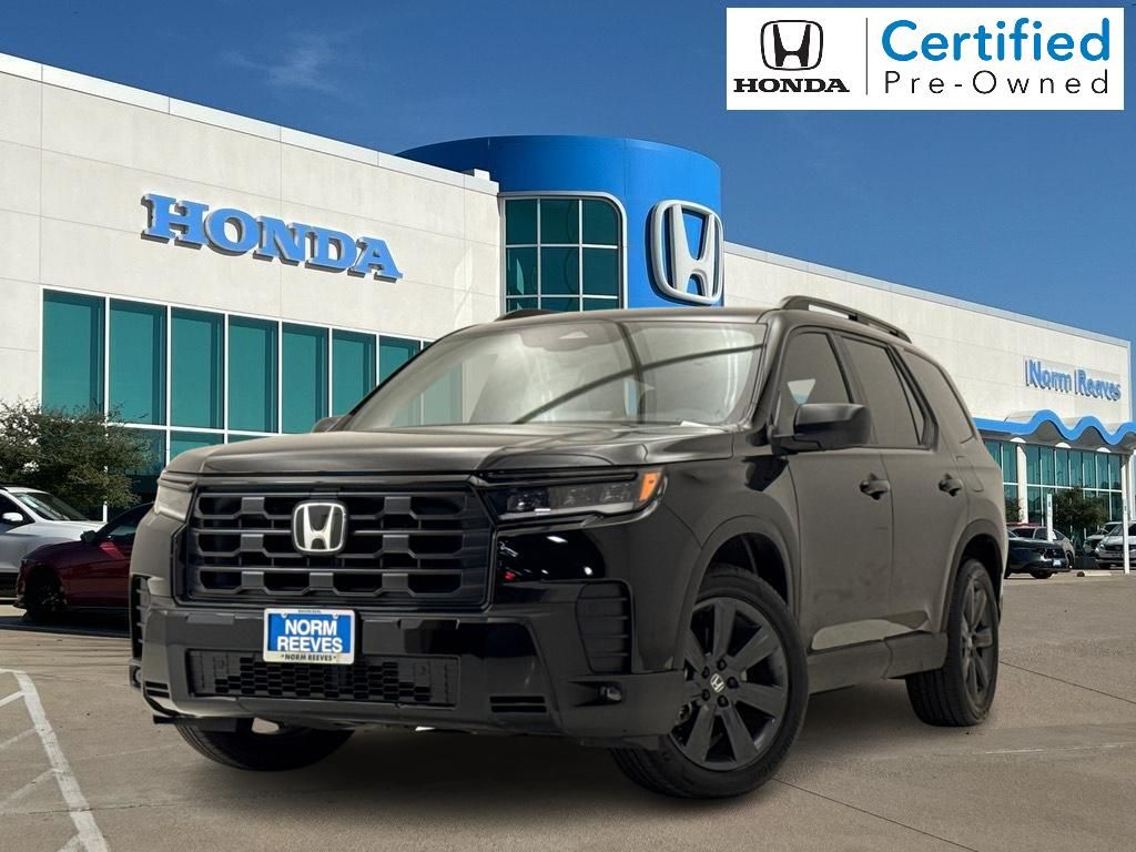 Crystal Black Pearl 2026 Honda Pilot SUV / Crossover Front-Wheel Drive Automatic