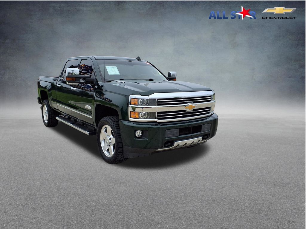 Rainforest Green Metallic 2015 Chevrolet Silverado 2500HD Pickup Truck Four-Wheel Drive 6-Speed Automatic