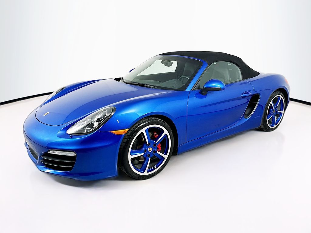 Sapphire Blue Metallic 2016 Porsche Boxster Convertible Rear-Wheel Drive 7-Speed Dual Clutch