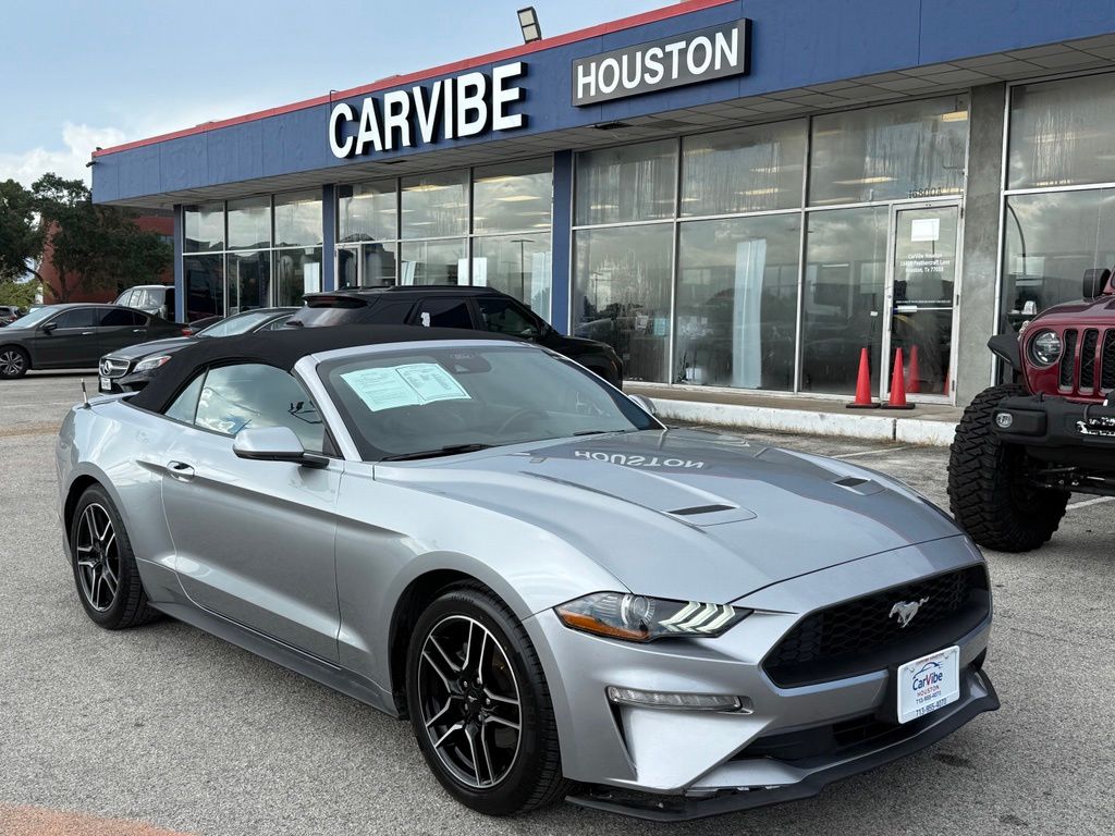 Silver Metallic 2023 Ford Mustang Convertible Rear-Wheel Drive Automatic