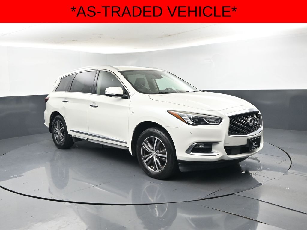Majestic White 2019 INFINITI QX60 SUV / Crossover Front-Wheel Drive Continuously Variable Transmission