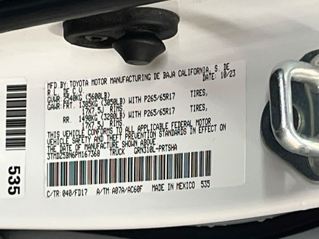 Used 2023 Ice Toyota TRD Sport image 30