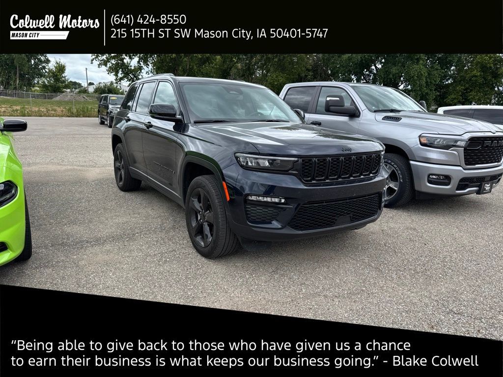 Midnight Sky 2024 Jeep Grand Cherokee SUV / Crossover Four-Wheel Drive 8-Speed Automatic