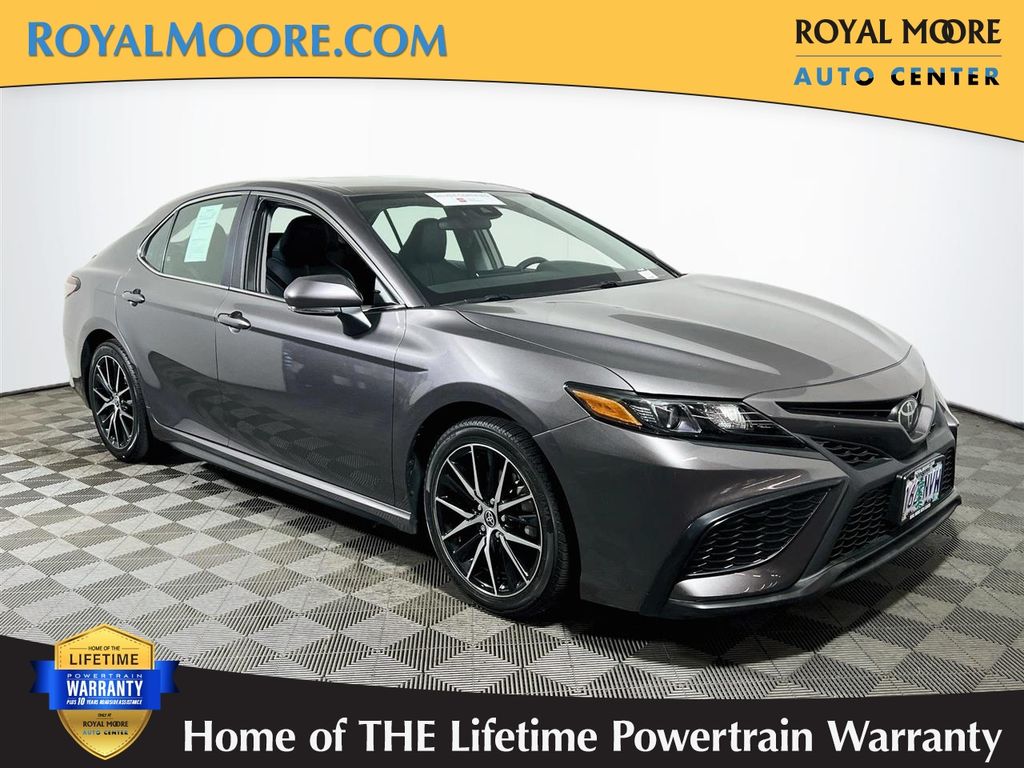 Predawn Gray Mica 2023 Toyota Camry Sedan All-Wheel Drive 8-Speed Automatic