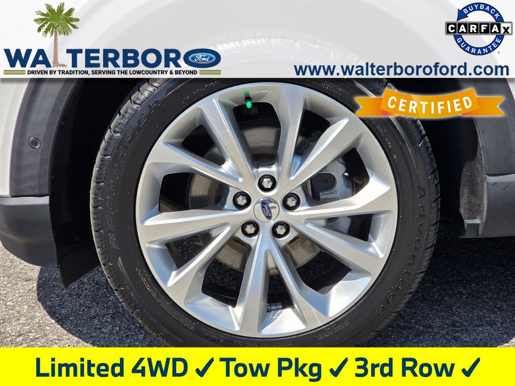 2022 Ford Explorer Platinum White at Stokes Volkswagen