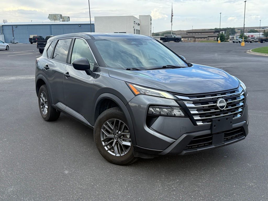 Gray (Gun Metallic) 2024 Nissan Rogue SUV / Crossover All-Wheel Drive Continuously Variable Transmission
