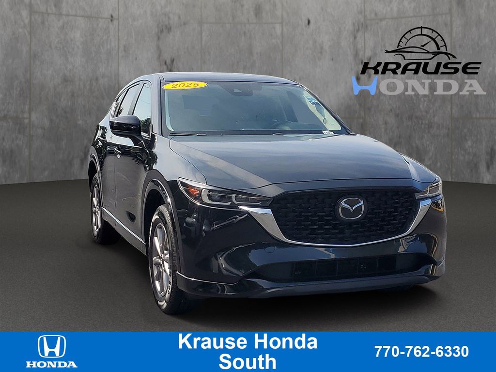 Deep Crystal Blue Mica 2025 Mazda CX-5 SUV / Crossover All-Wheel Drive 6-Speed Automatic