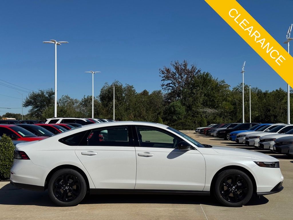 2025 Honda Accord SE White at Mac Haik CDJR North Houston