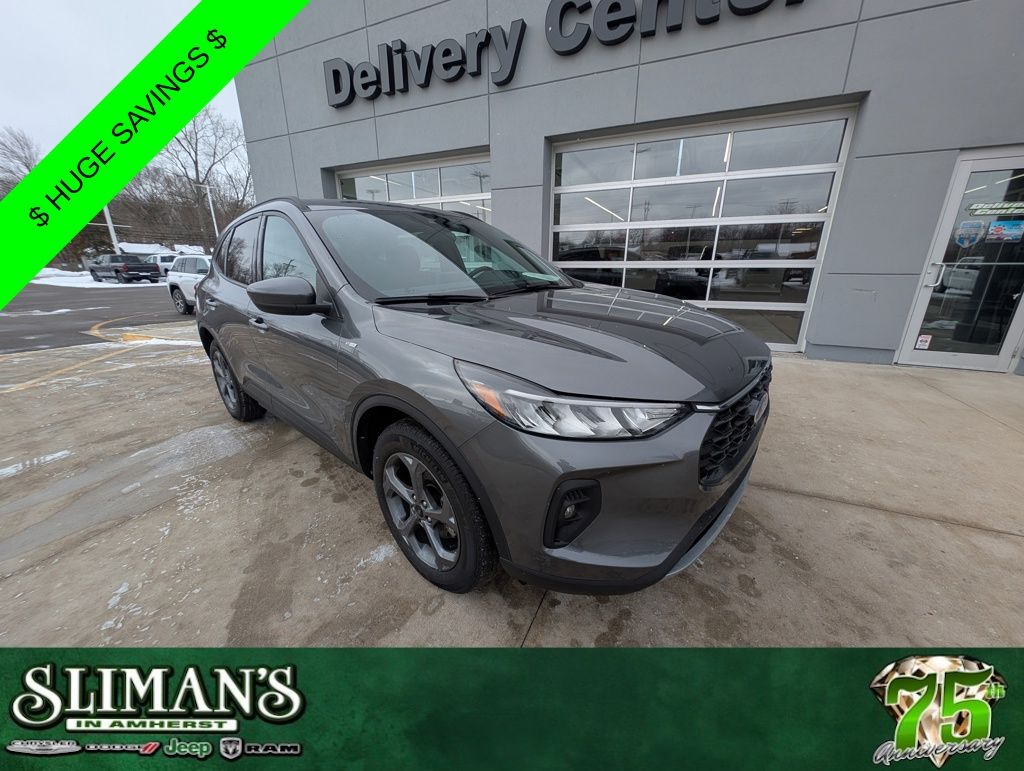 Carbonized Gray Metallic 2025 Ford Escape ST-Line Select AWD SUV / Crossover All-Wheel Drive 8-Speed Automatic