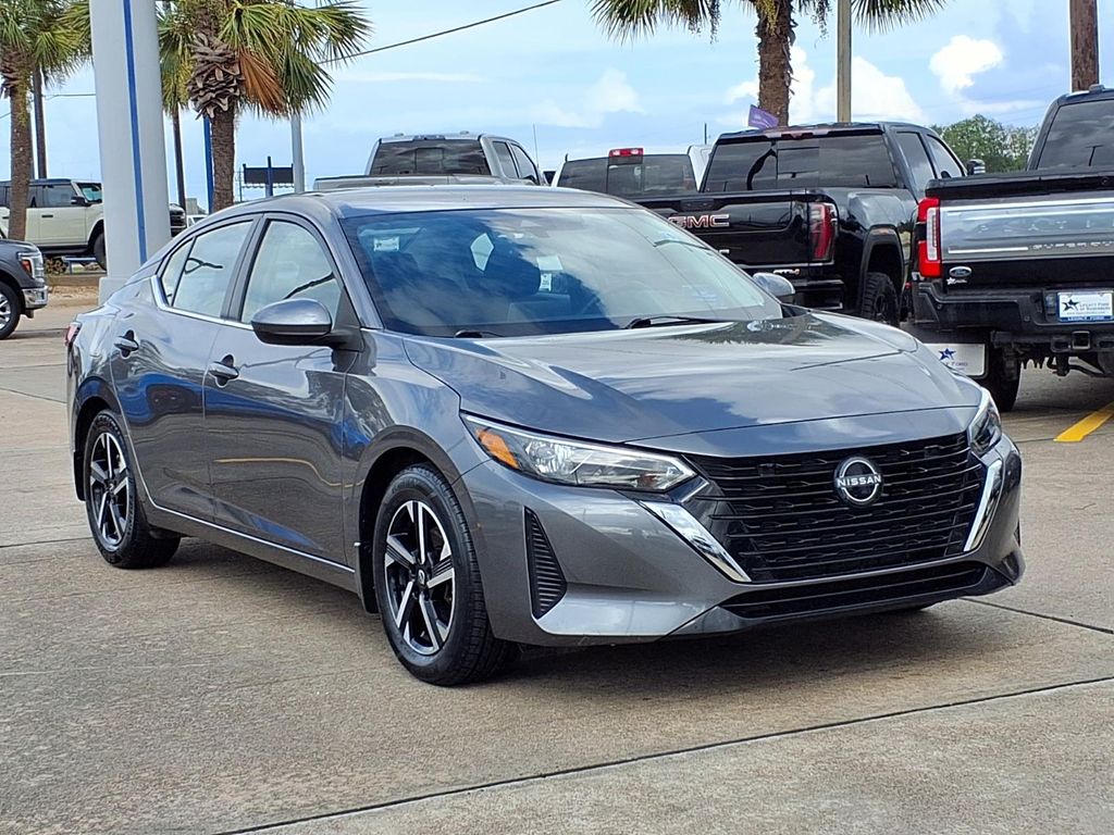 2025 Nissan Sentra SV Gray at DeMontrond Mazda