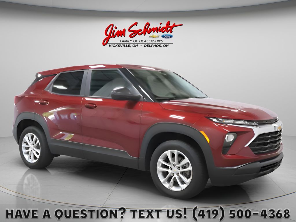 Red (Crimson Metallic) 2024 Chevrolet Trailblazer SUV / Crossover Four-Wheel Drive 9-Speed Automatic
