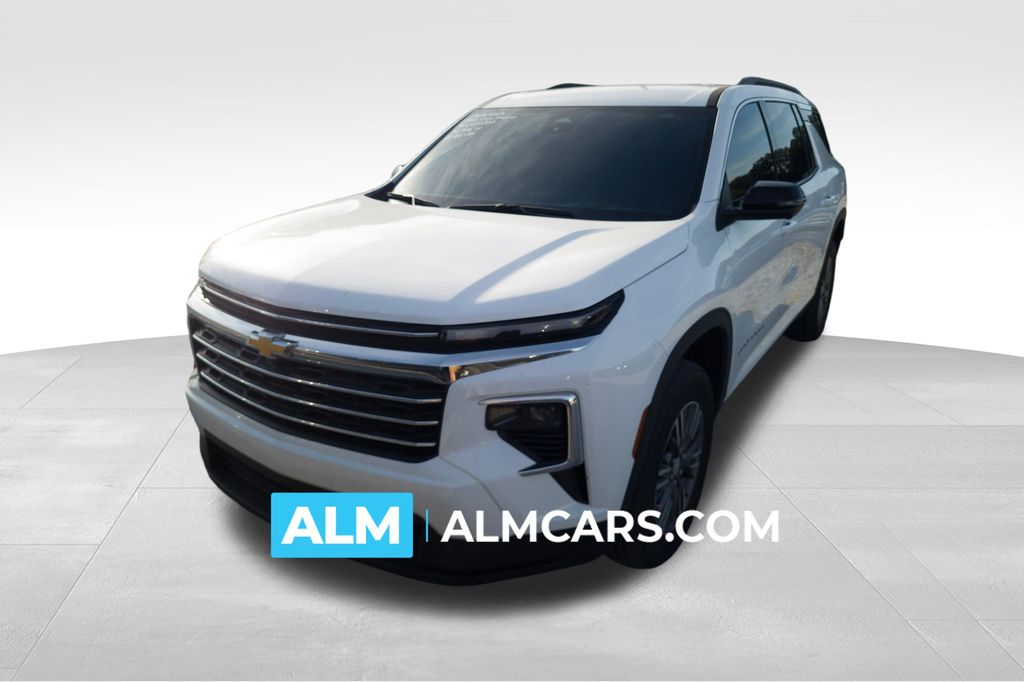 Summit White 2025 Chevrolet Traverse SUV / Crossover Front-Wheel Drive 8-Speed Automatic