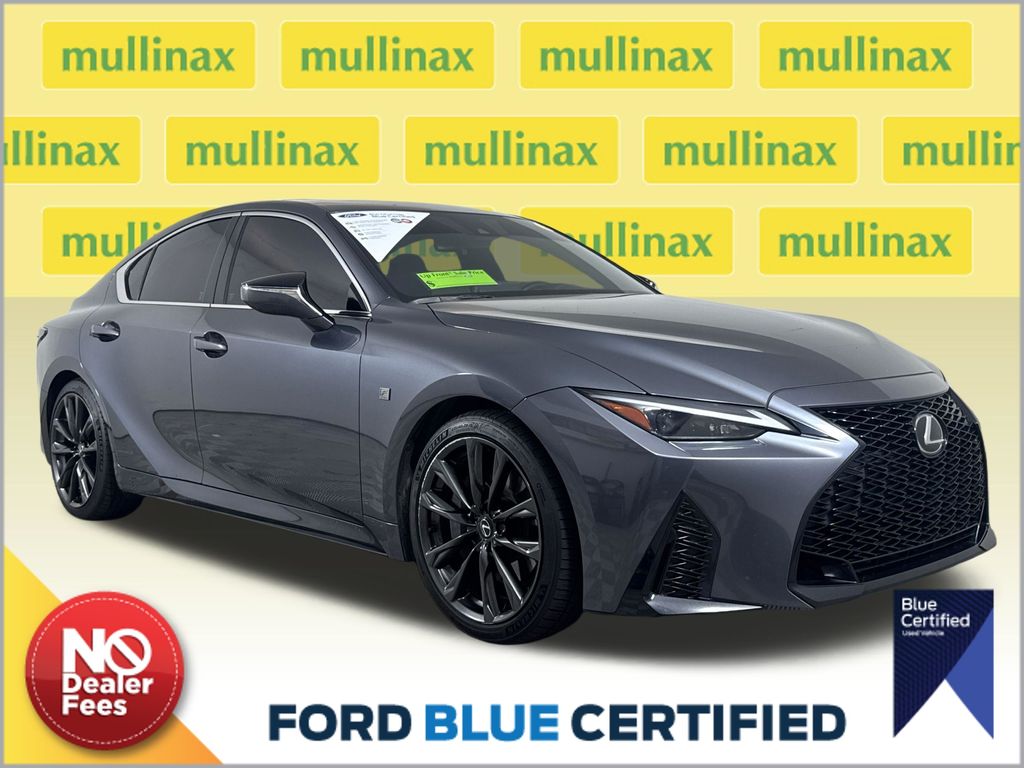 Cloudburst Gray 2024 Lexus IS 350 F Sport Design RWD Sedan Rear-Wheel Drive 8-Speed Automatic