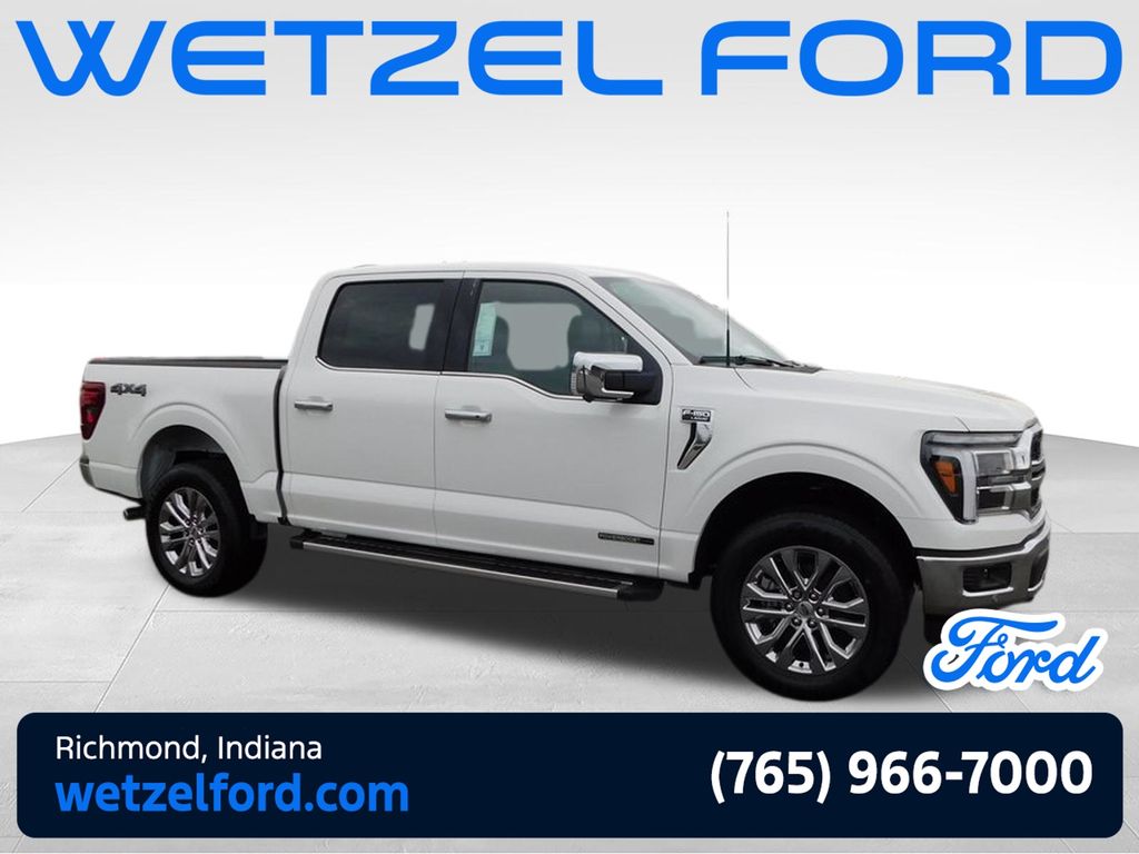 Star White Metallic Tri-Coat 2026 Ford F-150 Pickup Truck Four-Wheel Drive Automatic
