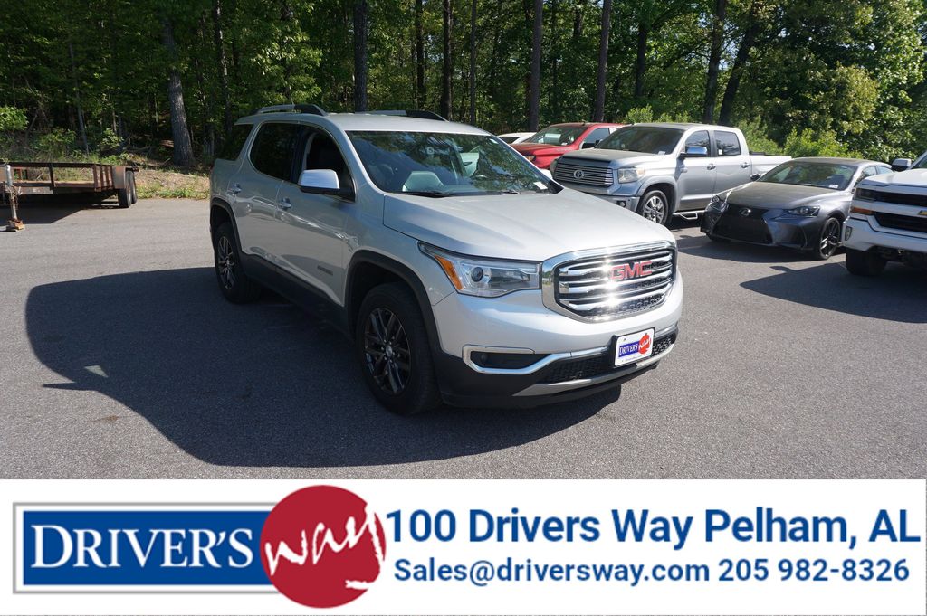 Quicksilver Metallic 2019 GMC Acadia SLT-1 FWD SUV / Crossover Front-Wheel Drive Automatic