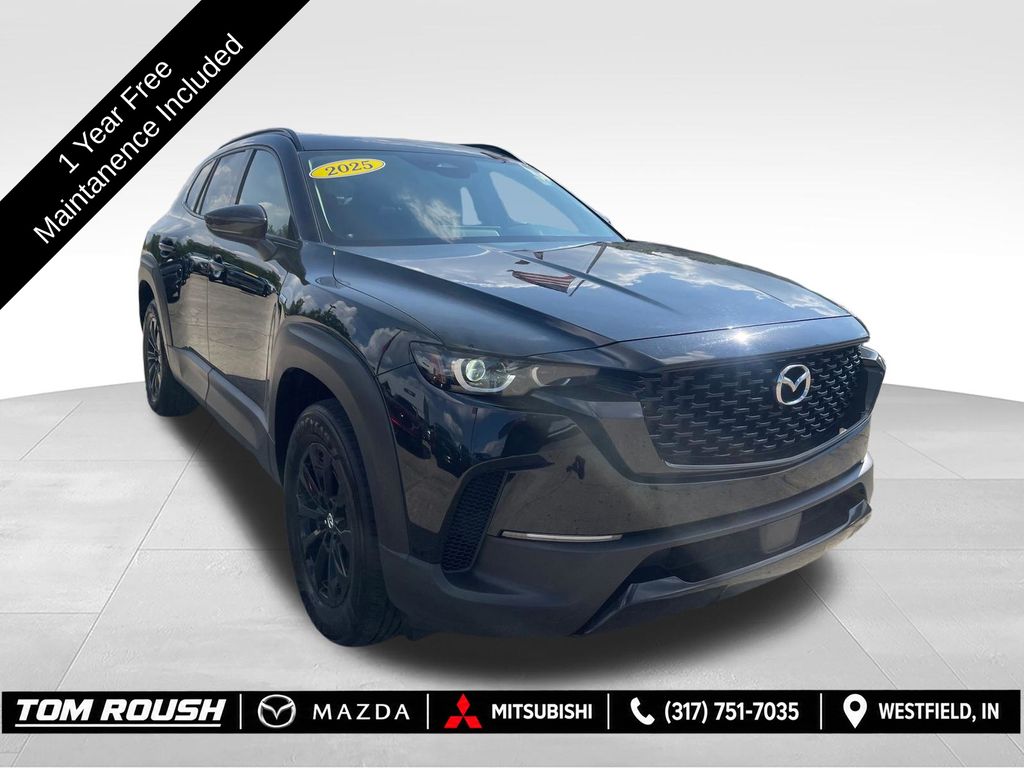 Jet Black Mica 2025 Mazda CX-50 SUV / Crossover All-Wheel Drive Continuously Variable Transmission