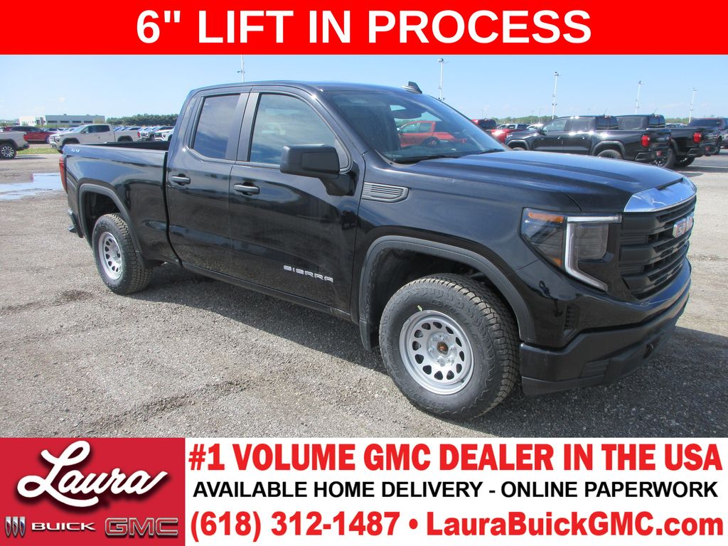 Onyx Black 2026 GMC Sierra 1500 Pickup Truck Four-Wheel Drive Automatic